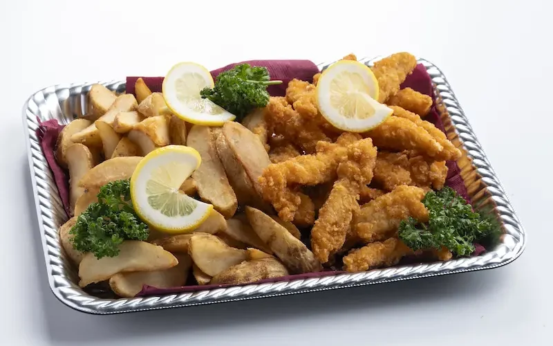 スティックフライドチキン&フライドポテト