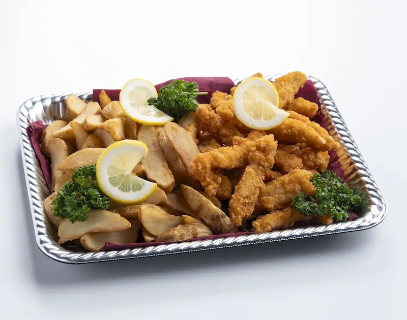 スティックフライドチキン&フライドポテト